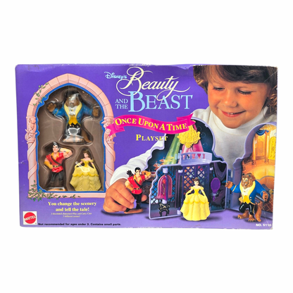 Vintage - Once Upon a Time - Bella y la Bestia / Beauty and the Beast - Años 90 Disney