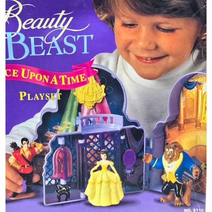Vintage - Once Upon a Time - Bella y la Bestia / Beauty and the Beast - Años 90 Disney