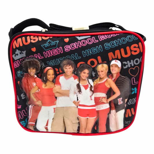 High school musical Vintage años 2000s lonchera con termo genérico 24x21 cms aprox