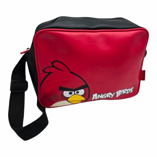 Mochila Backpack Vintage Angry birds messenger bag maletin 35x22 cms aprox