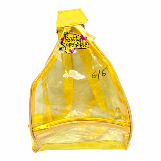 Bolsa Vintage Betty Spaghetti de vinil 31x21 cms aprox - Usada/Segunda Mano - Con Detalles Estéticos
