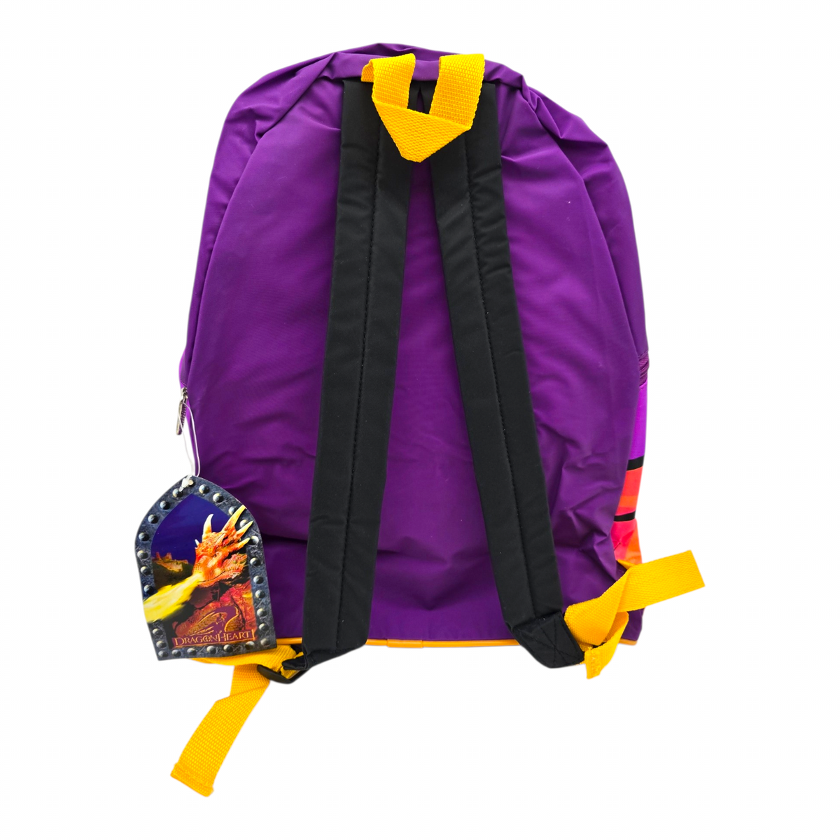 Mochila Backpack vintage Dragon Heart 38x30 cms aprox morada