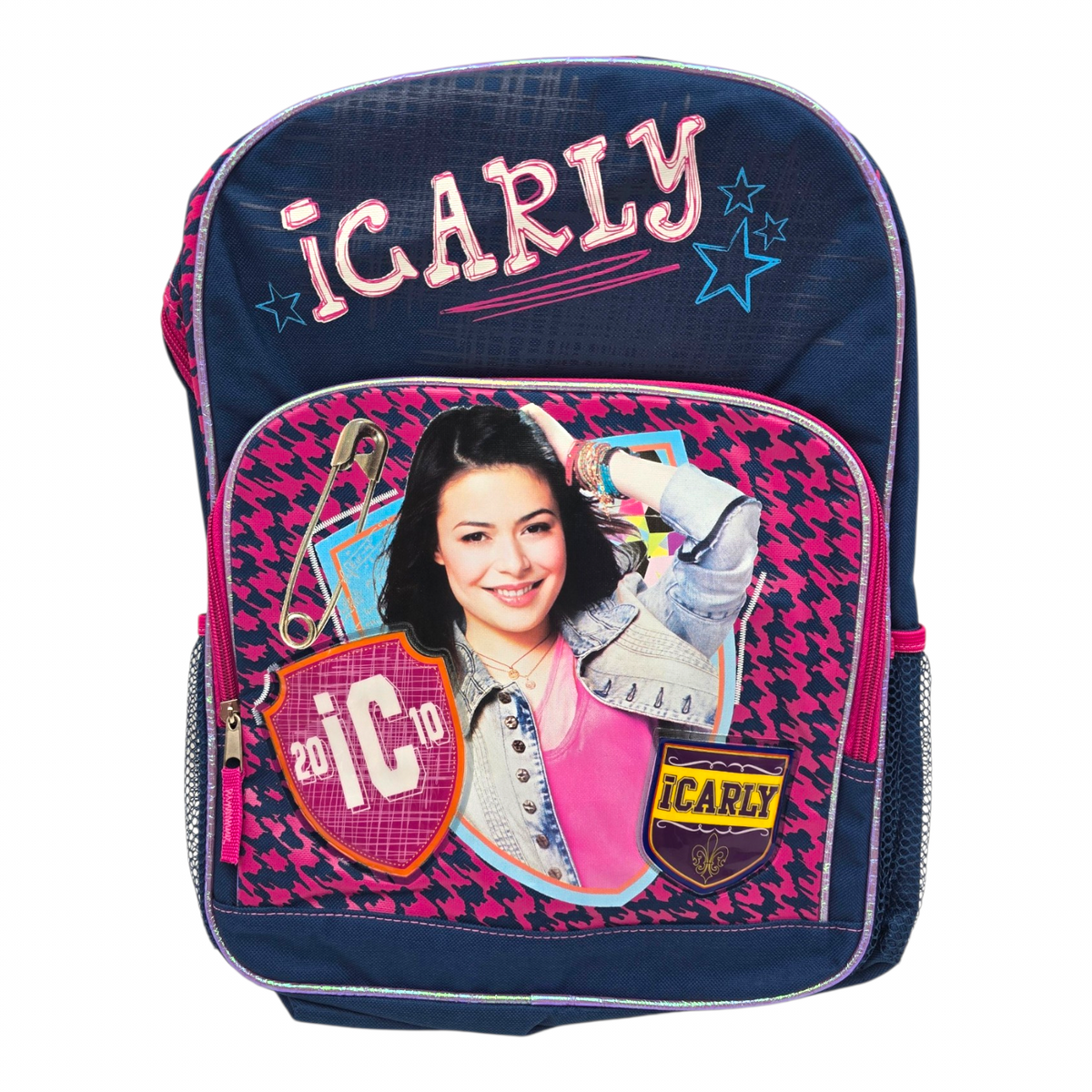 Mochila Backpack iCarly 40x30 cms aprox azul marino