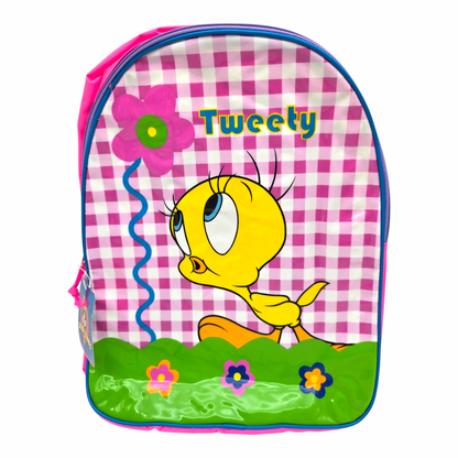 Mochila Backpack vintage Piolin 32x40 cms aprox charol