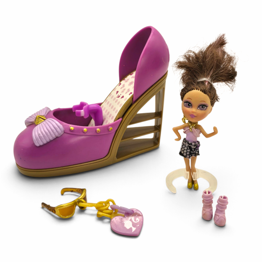 Barbie Vintage Peekaboo Petites Club - Pre-Loved ❤️/Segunda Mano #28 Fashionistas Año 2008 Open Toe Tamara