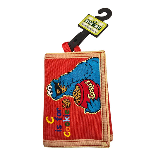 Cartera Monedero Vintage Plaza Sésamo Come Galletas Cookie Monster