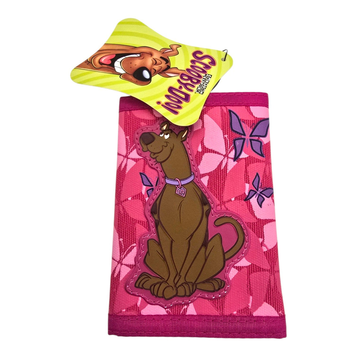 Cartera Monedero Vintage Scooby-Doo Rosa Trifold