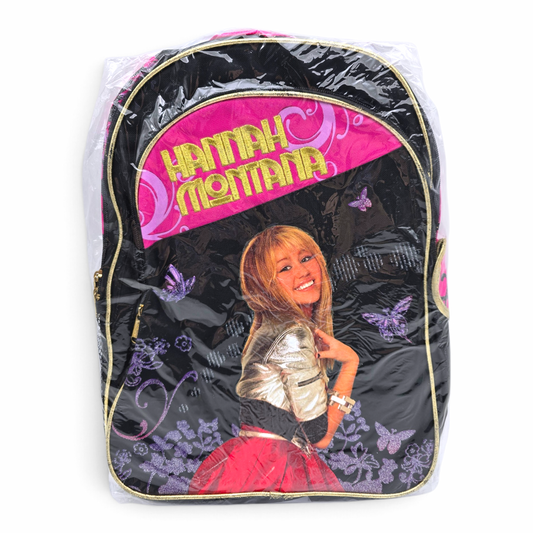 Mochila vintage Hannah Montana 32x42 cms aprox