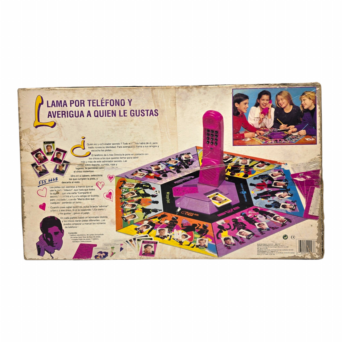 Línea Directa Juego de Mesa Vintage 💕 Pre-Loved Segunda Mano #3
