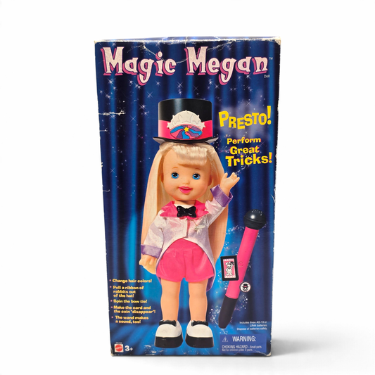 Muñeca Magic Megan Presto Mattel Vintage Nueva año 1992
