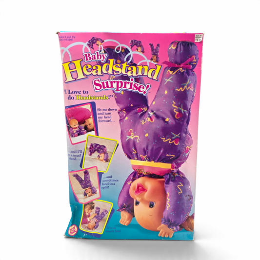 Baby Headstand Surprise (Vanessa de Cabeza) Toy Biz Vintage Nueva 2