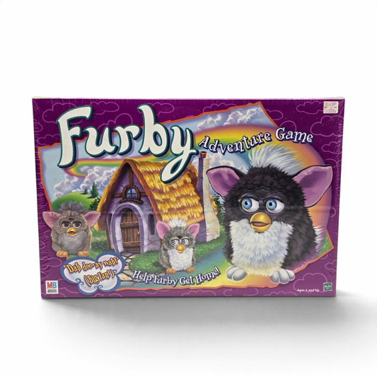 Juego de Mesa Furby Adventure Game Milton Bradley Vintage Nuevo