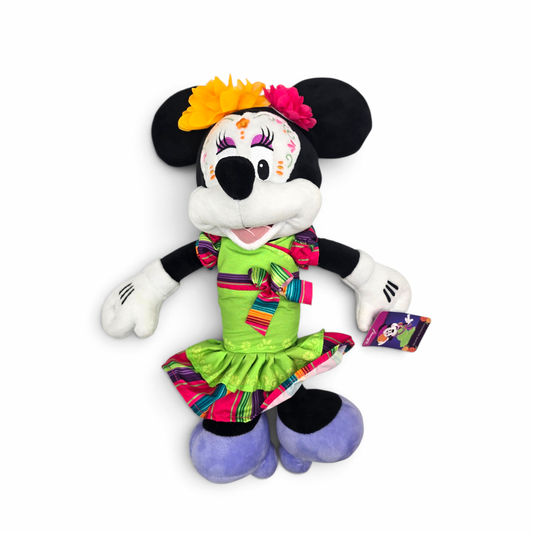 Peluche Disney Minnie Mouse Día de Muertos aprox 40-45 cms