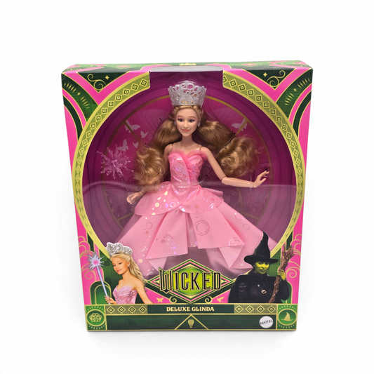 Muñeca Wicked Deluxe Glinda tipo Barbie Mattel