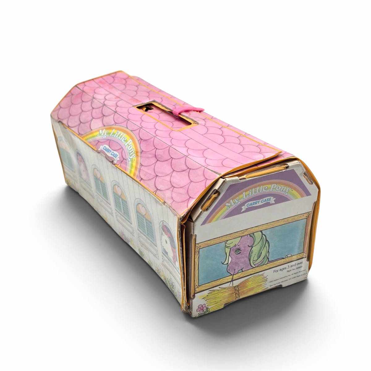 Establo Vintage My Little Pony 💕 Pre-Loved Segunda Mano Carry Case - Varios Detalles Estéticos (Revisar Fotos)