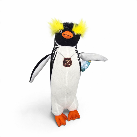 Peluche Vintage Pingüino Surf's Up año 2007 Nuevo aprox 22 cms
