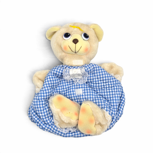 Sweet Secrets Vintage Galoob Bolsa convertible de Peluche Azul Nueva (sin etiqueta)