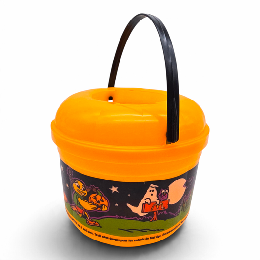 Cubeta McDonald's Happy Meal Vintage 💕 Pre-Loved Segunda Mano Boo Bucket / Pail Happy Meal Friends con Tapa #35