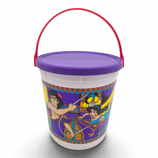 Cubeta McDonald's Happy Meal Vintage 💕 Pre-Loved Segunda Mano Boo Bucket / Pail Disney Aladdin #56