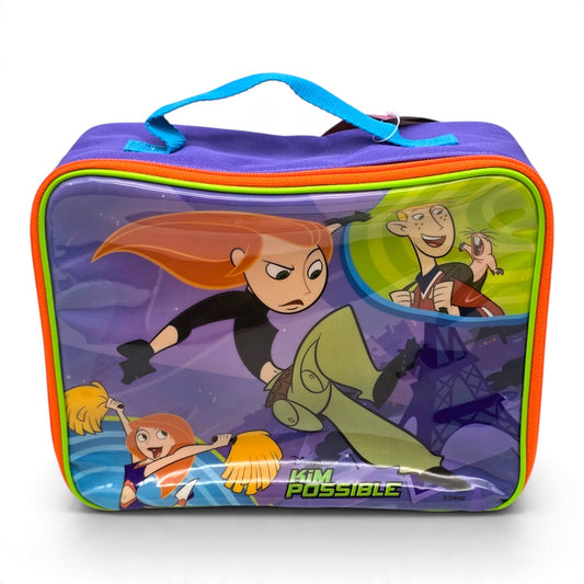 Lonchera Vintage Kim Possible Disney 24x19 cms aprox