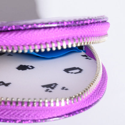 Pouch monedero Tamagotchi x Cakeworthy Morado