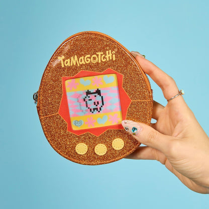 Pouch monedero Tamagotchi x Cakeworthy Naranja