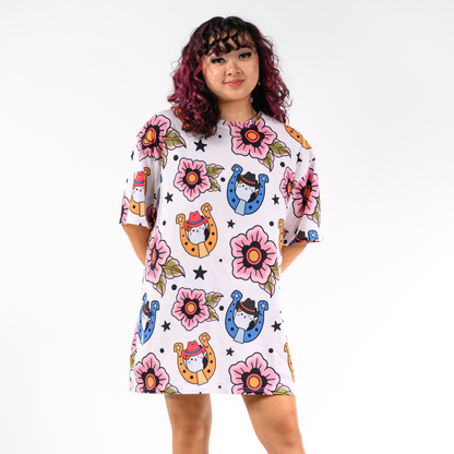Shirt Dress vestido playera blusón unisex Squishmallows x Cakeworthy