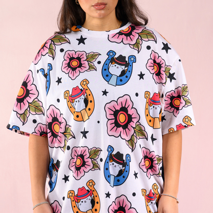 Shirt Dress vestido playera blusón unisex Squishmallows x Cakeworthy