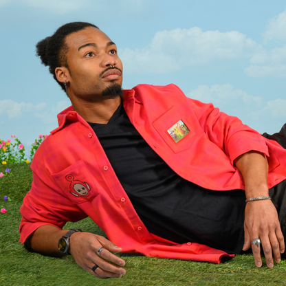 Camisa de franela unisex Teletubbies x Cakeworthy