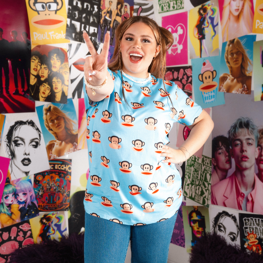 Playera unisex Paul Frank x Cakeworthy