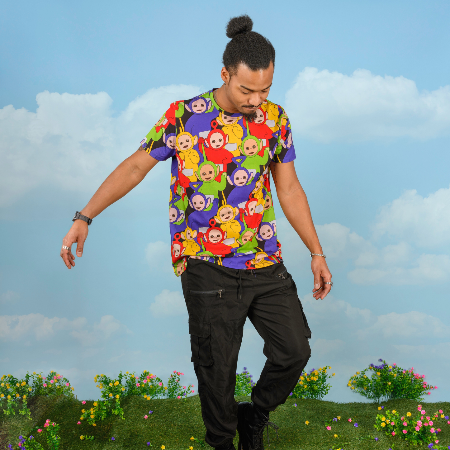 Playera unisex Teletubbies x Cakeworthy