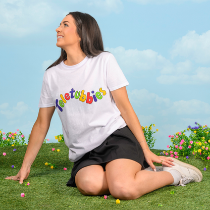 Playera unisex Teletubbies x Cakeworthy