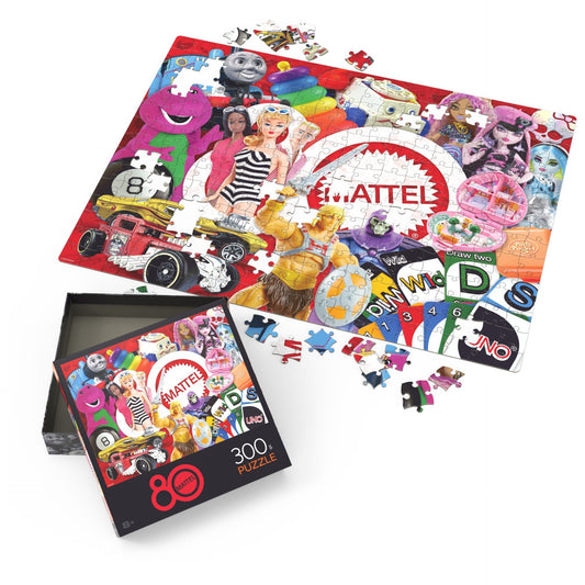 Rompecabezas Mattel 80 Aniversario 300 pz