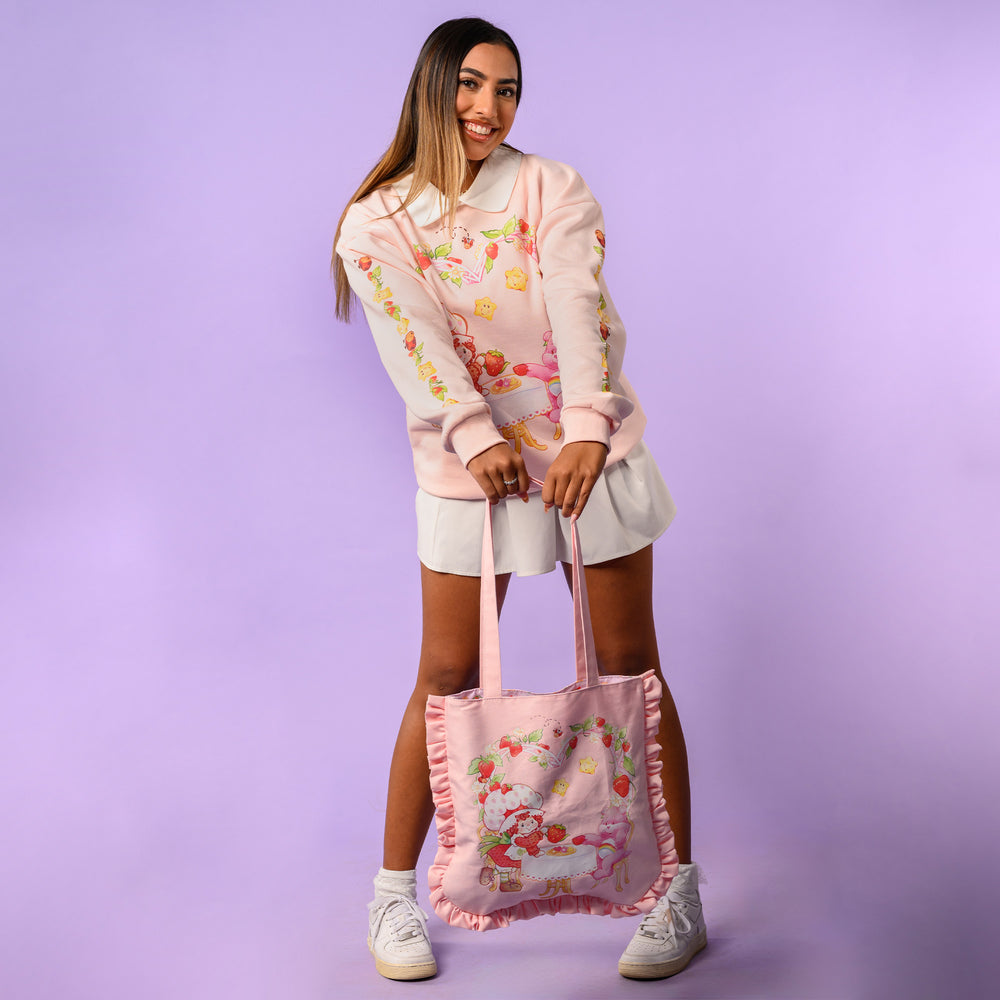 Tote Bag Perfumado Strawberry Shortcake y Care bears x Cakeworthy