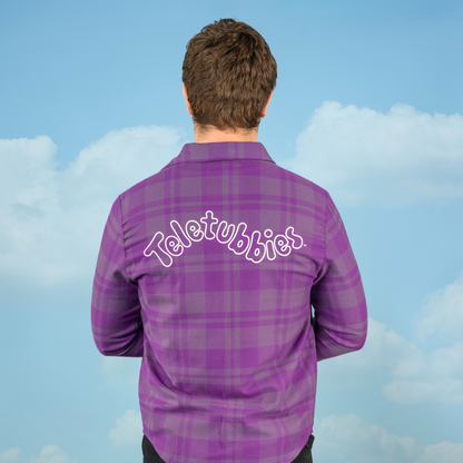 Camisa de franela unisex Teletubbies x Cakeworthy