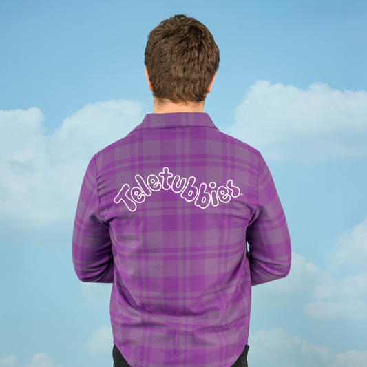 Camisa de franela unisex Teletubbies x Cakeworthy
