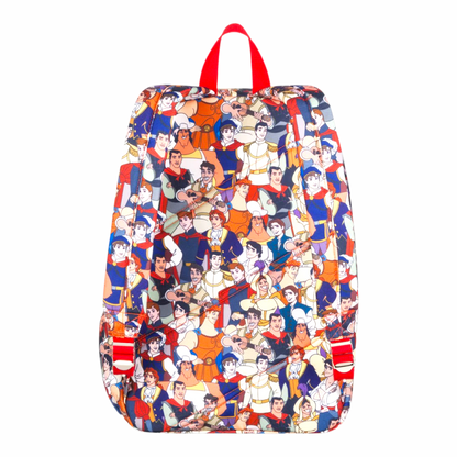 Mochila Backpack Disney Store Oh My Disney Príncipes original 46x32 cms aprox