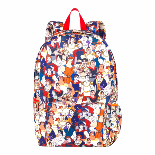 Mochila Backpack Disney Store Oh My Disney Príncipes original 46x32 cms aprox