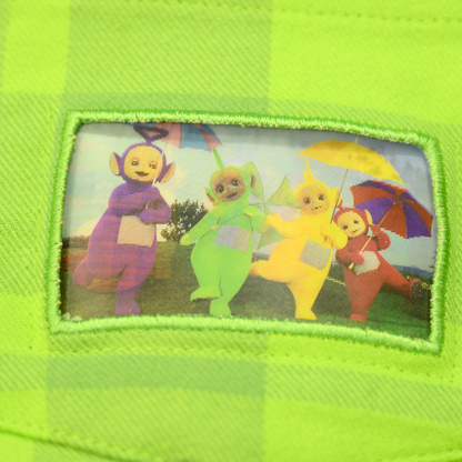 Camisa de franela unisex Teletubbies x Cakeworthy