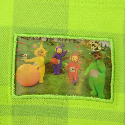 Camisa de franela unisex Teletubbies x Cakeworthy