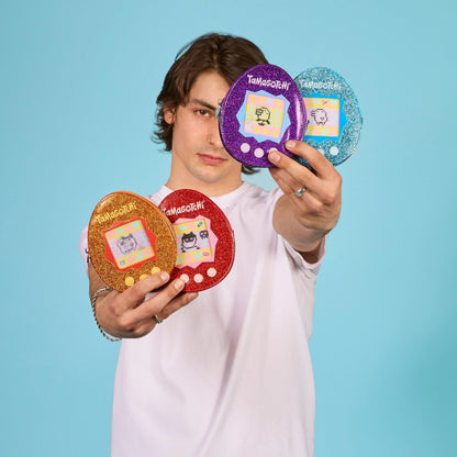 Pouch monedero Tamagotchi x Cakeworthy Morado