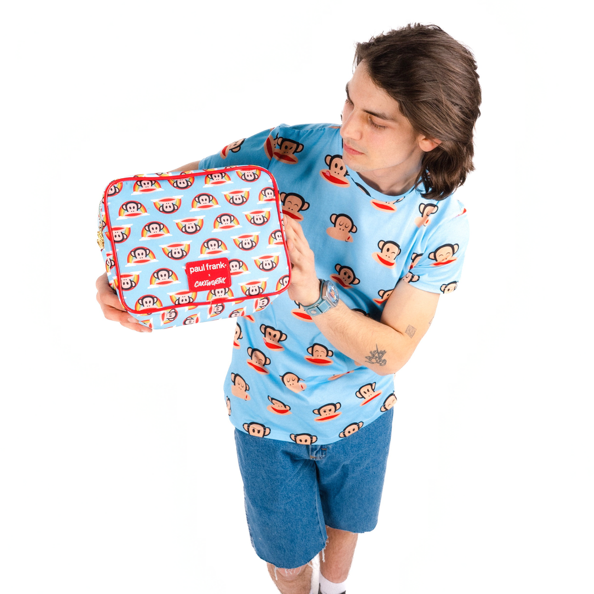 Pouch neceser cosmetiquera Paul Frank x Cakeworthy bolso Organizador