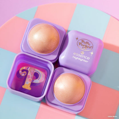 Polly Pocket Essence make up Iluminador highlighter pequeño acentuador para un maquillaje luminoso en crema
