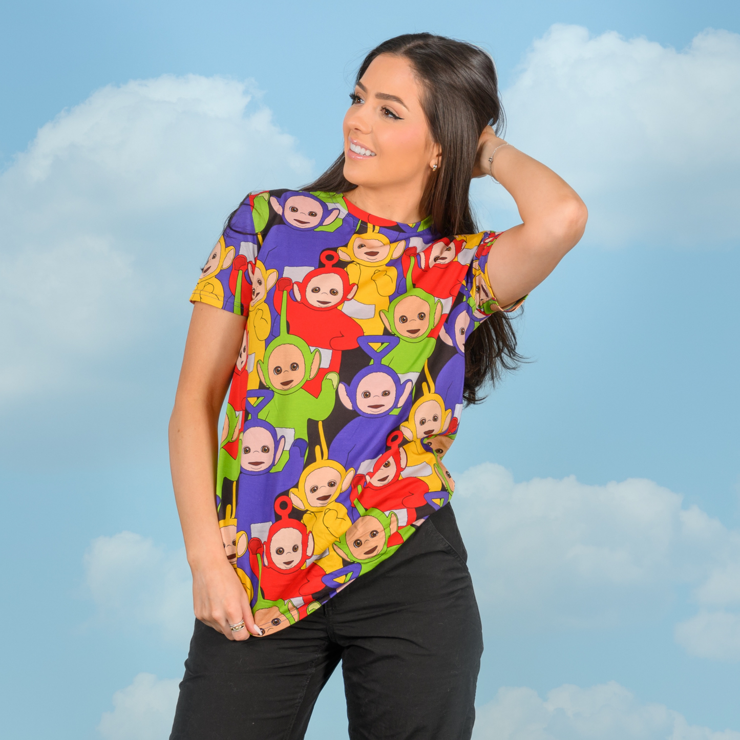 Playera unisex Teletubbies x Cakeworthy