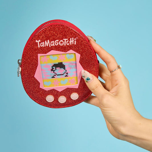 Pouch monedero Tamagotchi x Cakeworthy Rojo