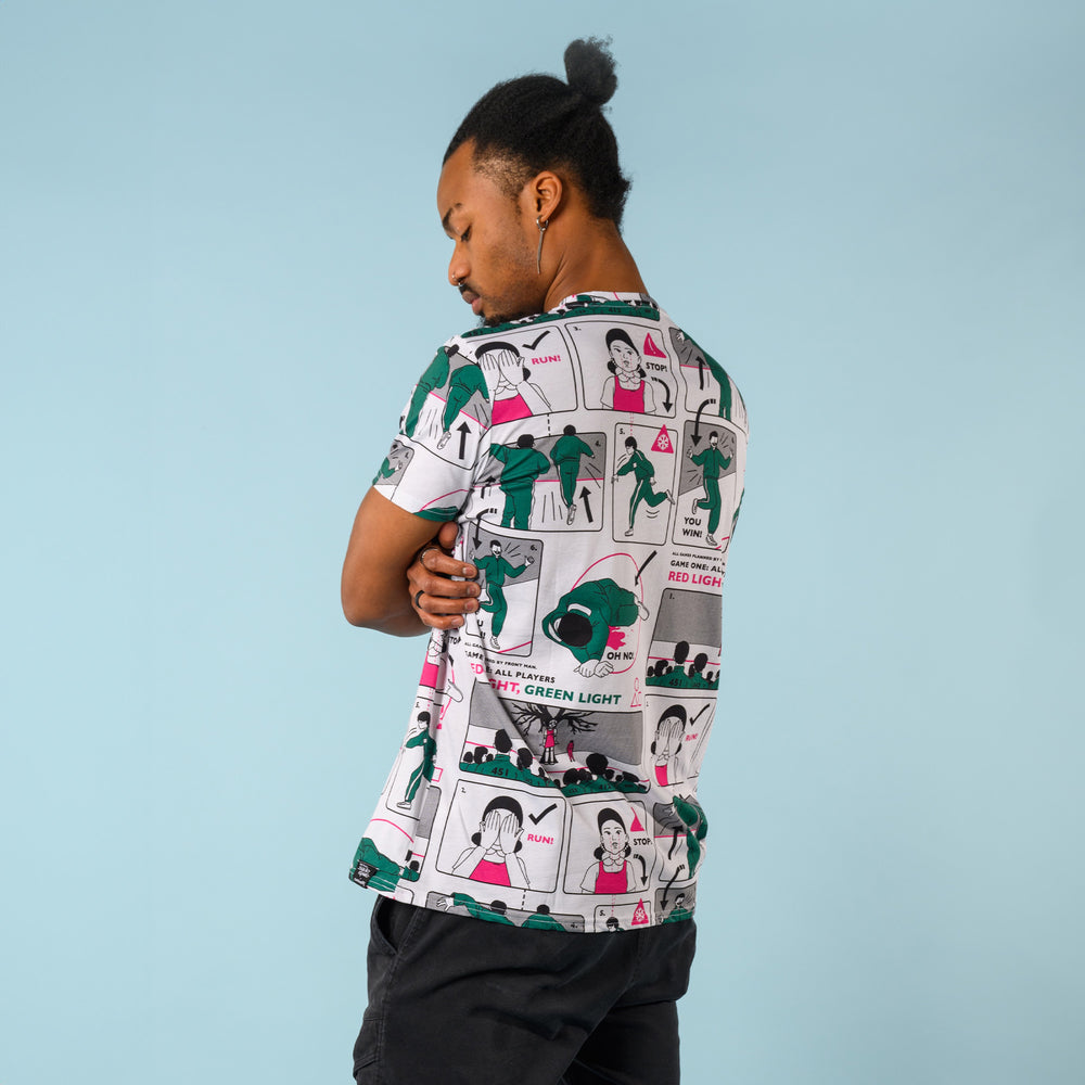 Playera unisex Squid Game x Cakeworthy Juego del calamar