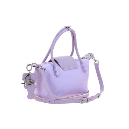 💜 ENTREGA INMEDIATA Polly Pocket by Gorett Bolso Satchel Eve Chica Lila 27x14x10.5 cms aprox