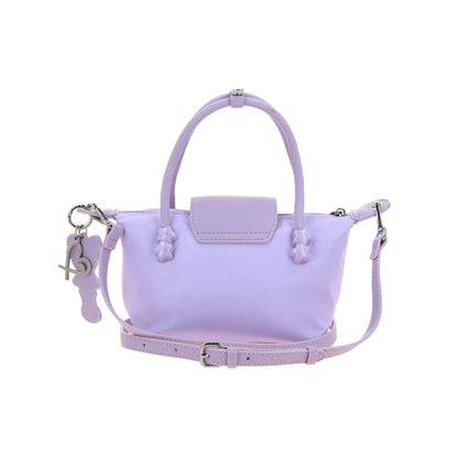 💜 ENTREGA INMEDIATA Polly Pocket by Gorett Bolso Satchel Eve Chica Lila 27x14x10.5 cms aprox