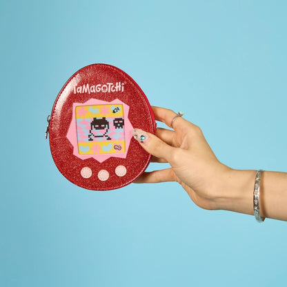 Pouch monedero Tamagotchi x Cakeworthy Rojo