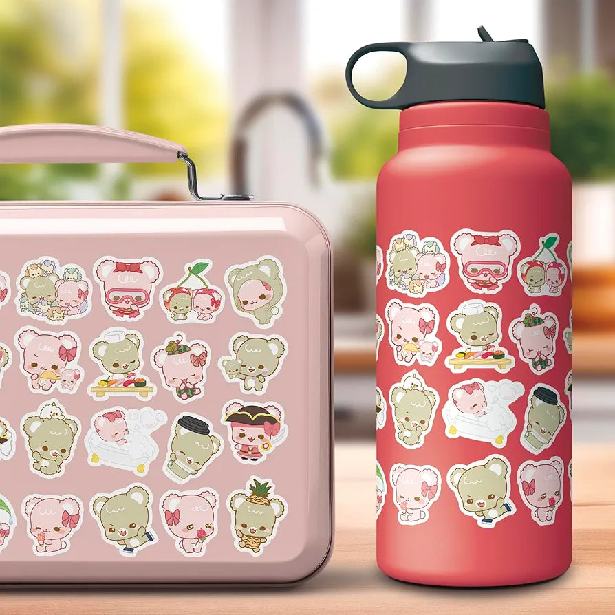 Block de Stickers Sugar Cubs 120 stickers 6 hojas